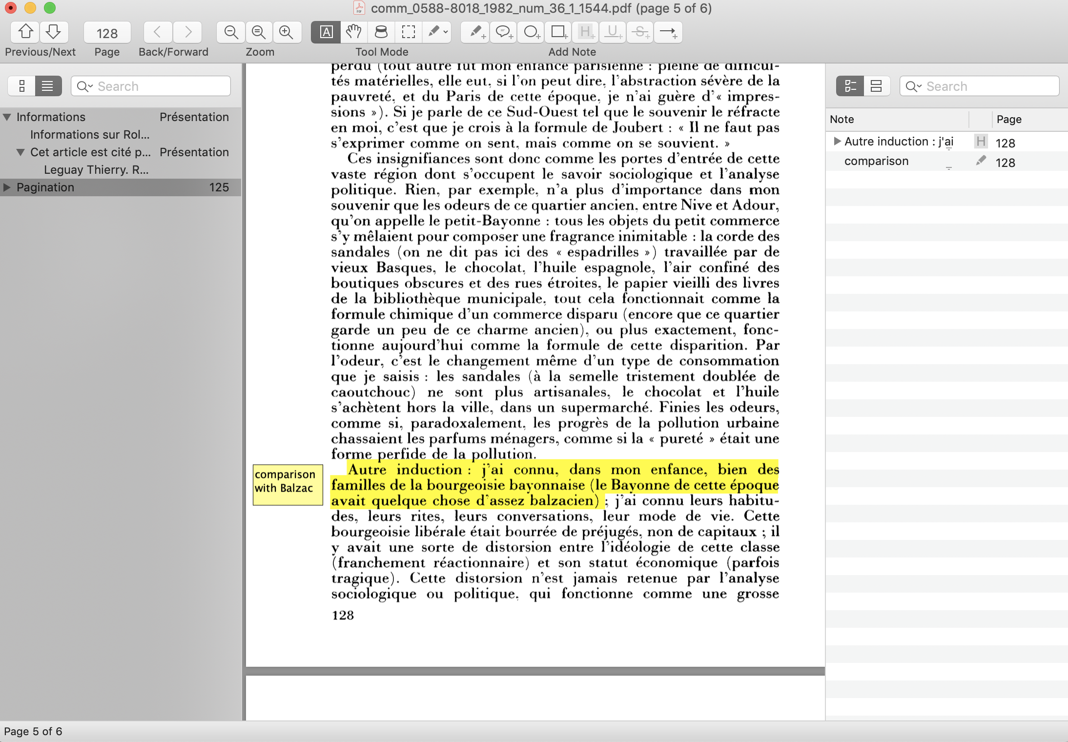 Annotating a PDF in Skim